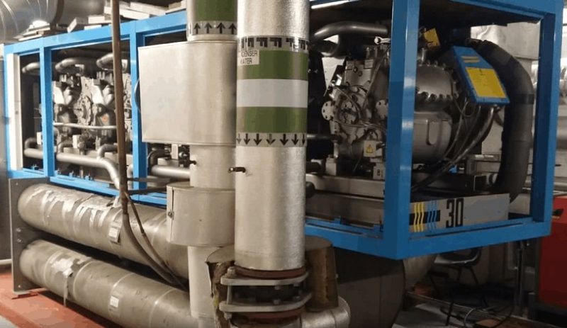 چیلر ضربه ای (رفت و برگشتی یا پیستونی Reciprocating chiller)
