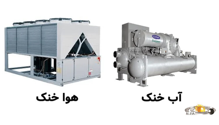 تفاوت چیلر هوا خنک و آب خنک